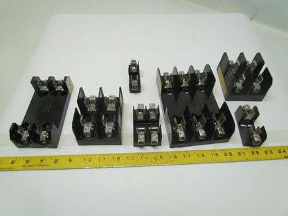 Buss-Marathon-Gould Mix of Fuse Blocks/Holders Lot of 7