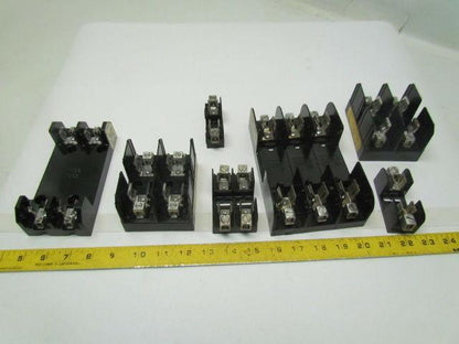 Buss-Marathon-Gould Mix of Fuse Blocks/Holders Lot of 7