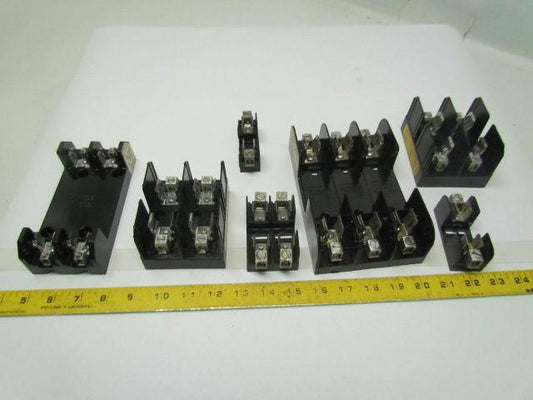 Buss-Marathon-Gould Mix of Fuse Blocks/Holders Lot of 7