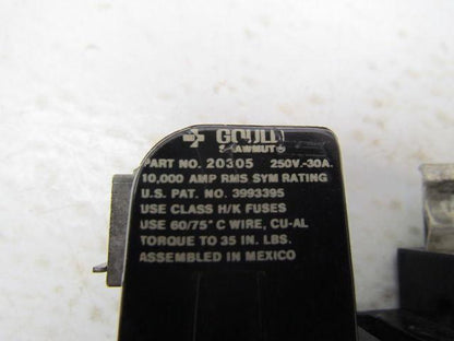 Buss-Marathon-Gould Mix of Fuse Blocks/Holders Lot of 7