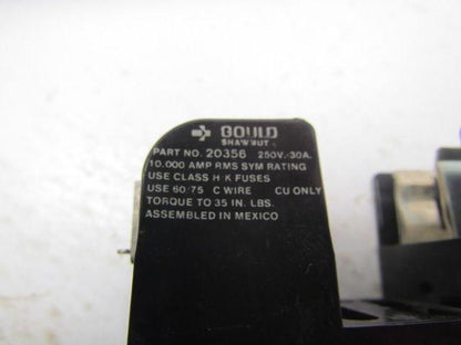 Buss-Marathon-Gould Mix of Fuse Blocks/Holders Lot of 7