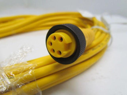 Lumberg RK 50-690/30F 30' Mini 7/8" Single Cord Set Female Straight Connector