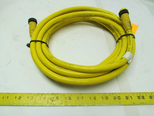 Lumberg Mini 7/8" Rd-Plug Connector Cable Cordset 5 Pole RK & RS Male/Female 20'