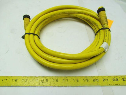 Lumberg Mini 7/8" Rd-Plug Connector Cable Cordset 5 Pole RK & RS Male/Female 20'