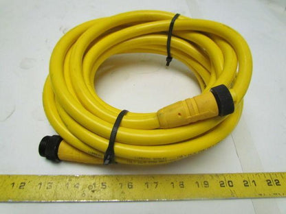Lumberg RSRK 501-642/20F 7/8" Mini Rd-Plug Connector Male/Female Cordset 20'L