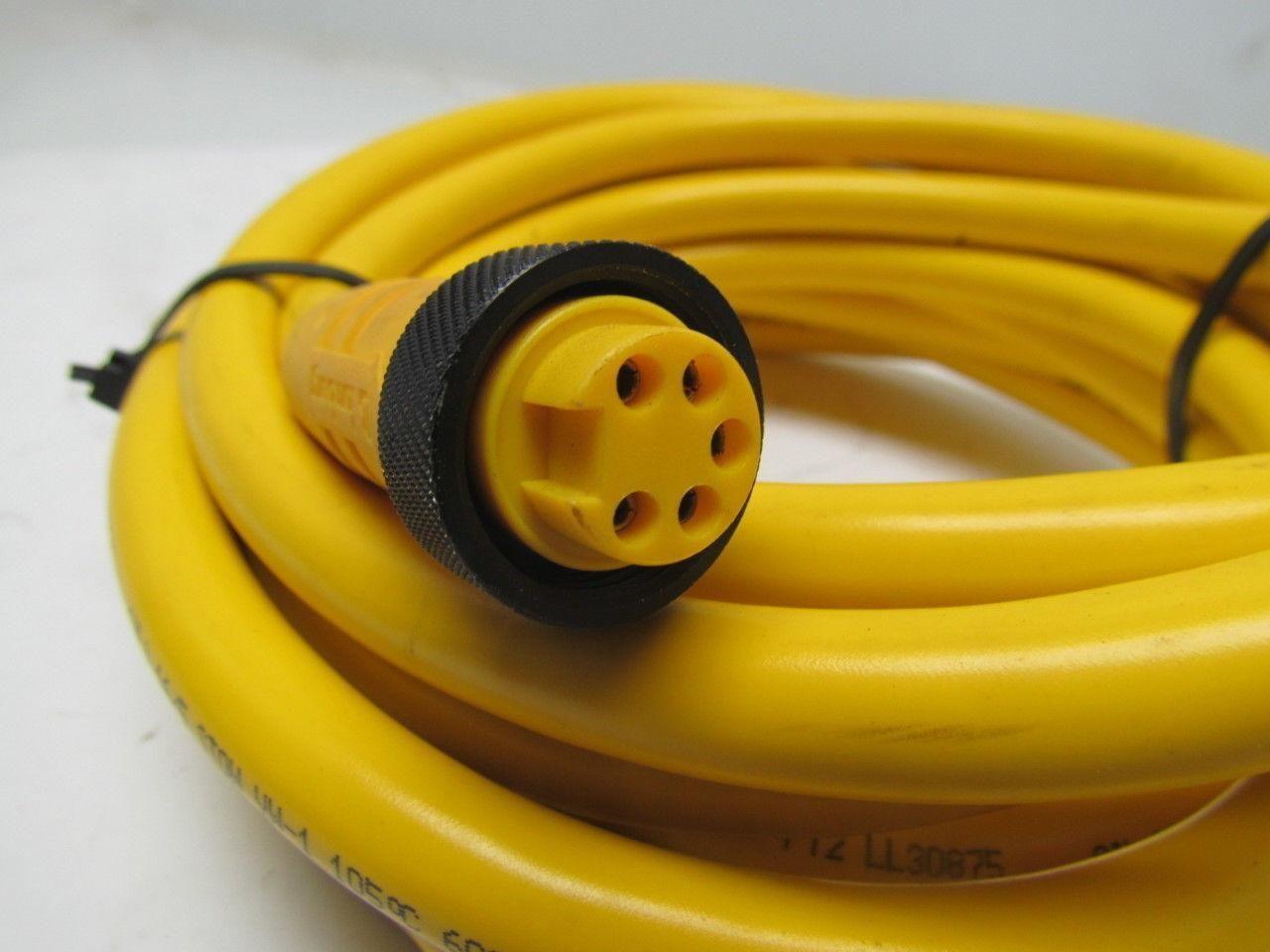 Lumberg RSRK 501-642/20F 7/8" Mini Rd-Plug Connector Male/Female Cordset 20'L