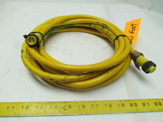 Woodhead 41529 5 Pole Mini Change 2-Ended Cordset 16-5 Conductor 600V 8A 20'Long