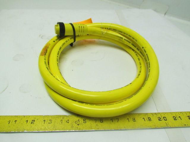Harrison Mini Change 12 Pole Single Straight End Female Cordset 16 AWG/12 Cord