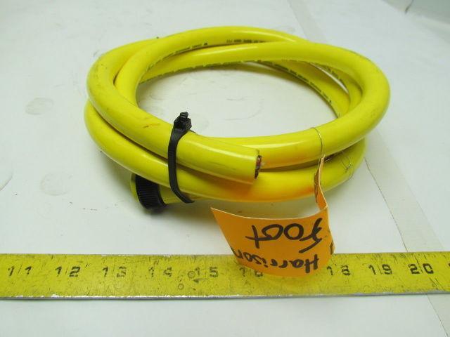 Harrison Mini Change 12 Pole Single Straight End Female Cordset 16 AWG/12 Cord