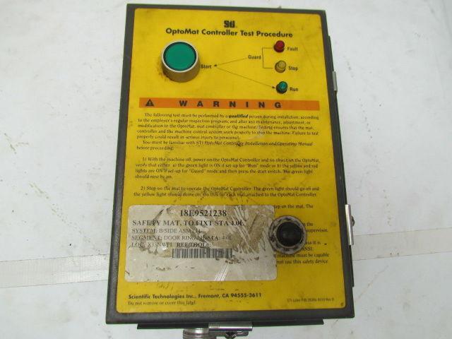 STI OMC-2-120-GM2 Safety Mat Optomat Controller w/GM Special 2-Mat Connectors