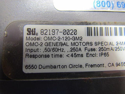 STI OMC-2-120-GM2 Safety Mat Optomat Controller w/GM Special 2-Mat Connectors
