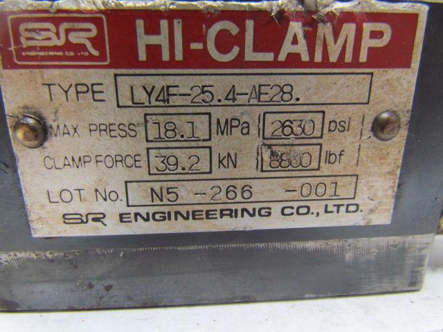 SR Engineering Ltd LY4F-25.4-AE28. Hi-Clamp Single Action Bolt Flange Die Clamp