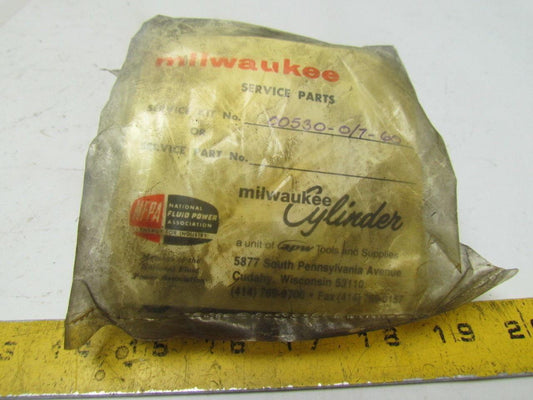 Milwaukee Cylinder 00530-0/7-60 Hydraulic Cylinder Service Repair Kit
