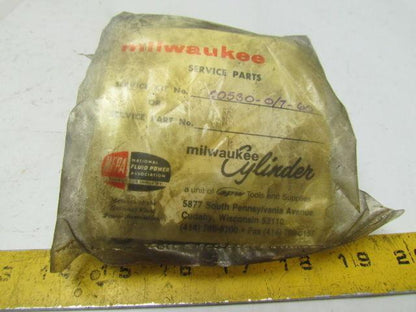 Milwaukee Cylinder 00530-0/7-60 Hydraulic Cylinder Service Repair Kit
