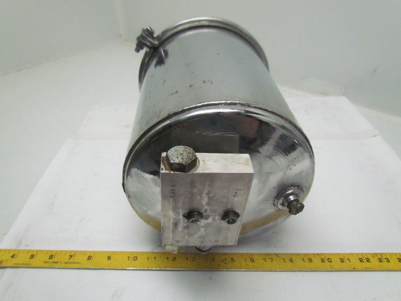 Chrome Steel Hydraulic Filter Housing W/Safety Valve