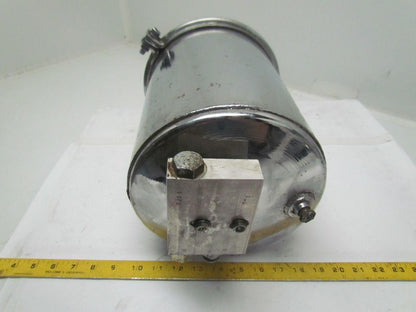 Chrome Steel Hydraulic Filter Housing W/Safety Valve