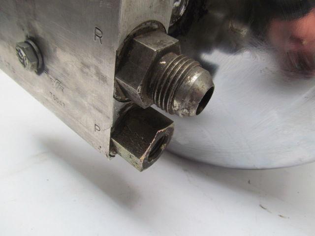 Chrome Steel Hydraulic Filter Housing W/Safety Valve