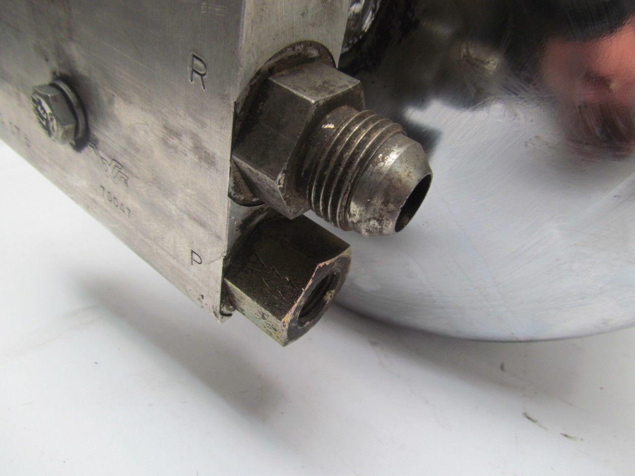 Chrome Steel Hydraulic Filter Housing W/Safety Valve