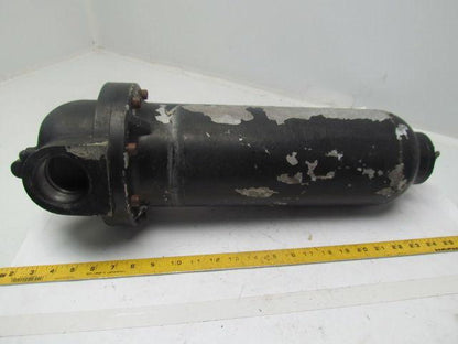 Oil Water Separator 2-3/8 NPT 24" Length W/Drain Aluminum