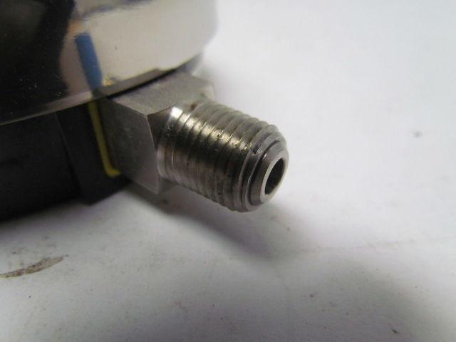 Eisenmann LFS-312-30 3.5" Dial Glycerin Liquid Filled Pressure Gauge Bottom Stem