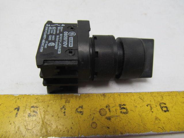 GE General Electric 080BF10V CEMA 2 Position Matain Switch NO Contact
