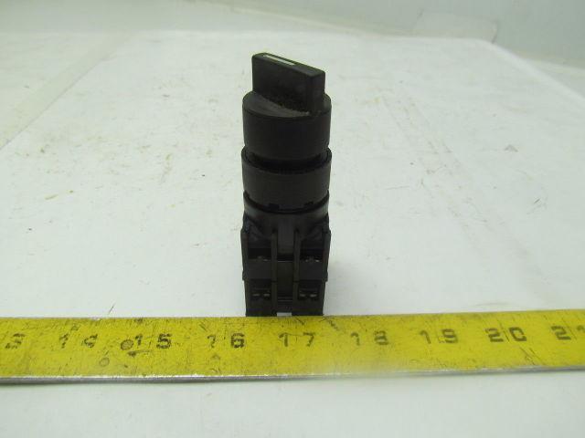 GE General Electric 080BF10V / 080B11V 2 Position Selector Switch