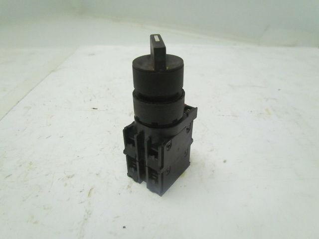 GE General Electric 080BF10V / 080B11V 2 Position Selector Switch