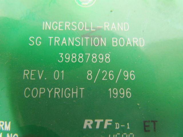 Ingersoll Rand 39887898 SG Transition Board Rev. 01