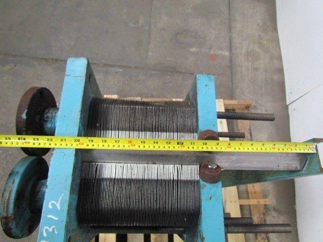 AVP SR25-M 33 Plate Thermal Heat Exchanger 2-1/2" Flanged Ports