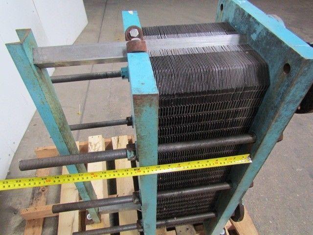 AVP SR25-M 33 Plate Thermal Heat Exchanger 2-1/2" Flanged Ports