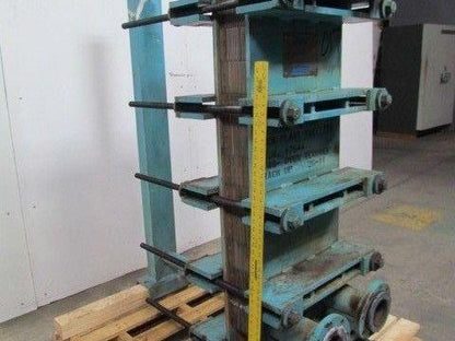 AVP Crepaco SR6GL-T Industrial Thermal32 Plate Heat Exchanger 4" Flanged Ports