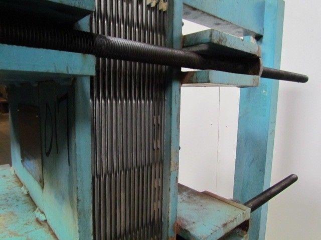 AVP Crepaco SR6GL-T Industrial Thermal32 Plate Heat Exchanger 4" Flanged Ports