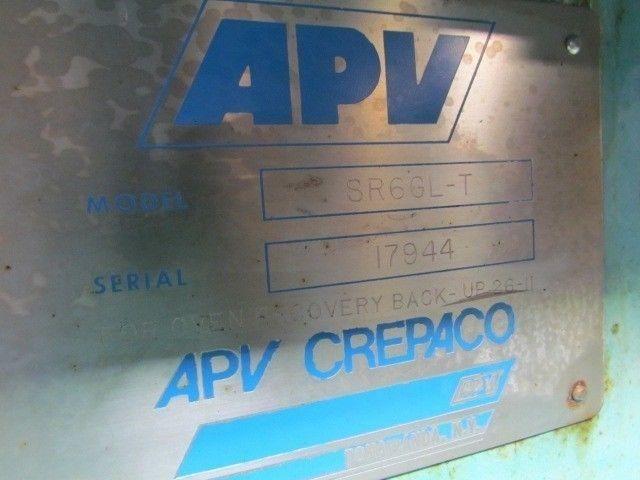 AVP Crepaco SR6GL-T Industrial Thermal32 Plate Heat Exchanger 4" Flanged Ports