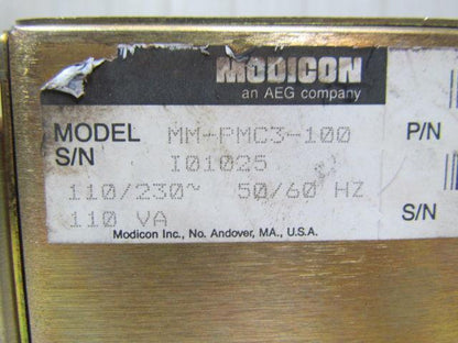 Modicon MM-PMC3-100 92-00562-00 For Parts Only