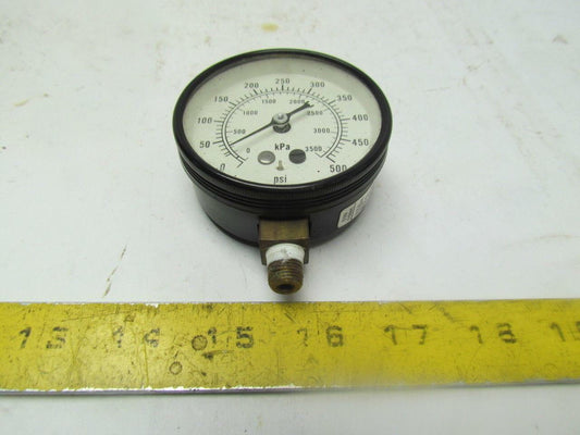 MARSH 500PSI Pressure gauge 2-3/4" Face 500PSI Max