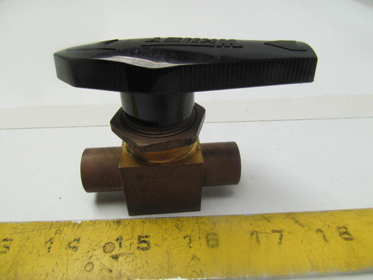 Whitey B-44F4 BallValve 500PSI Max 150°F Brass construction
