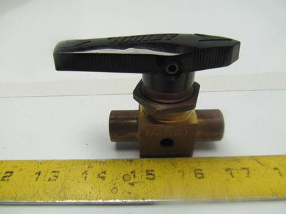 Whitey B-44F4 BallValve 500PSI Max 150°F Brass construction