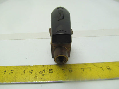 Whitey B-44F4 BallValve 500PSI Max 150°F Brass construction