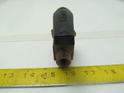 Whitey B-44F4 BallValve 500PSI Max 150°F Brass construction