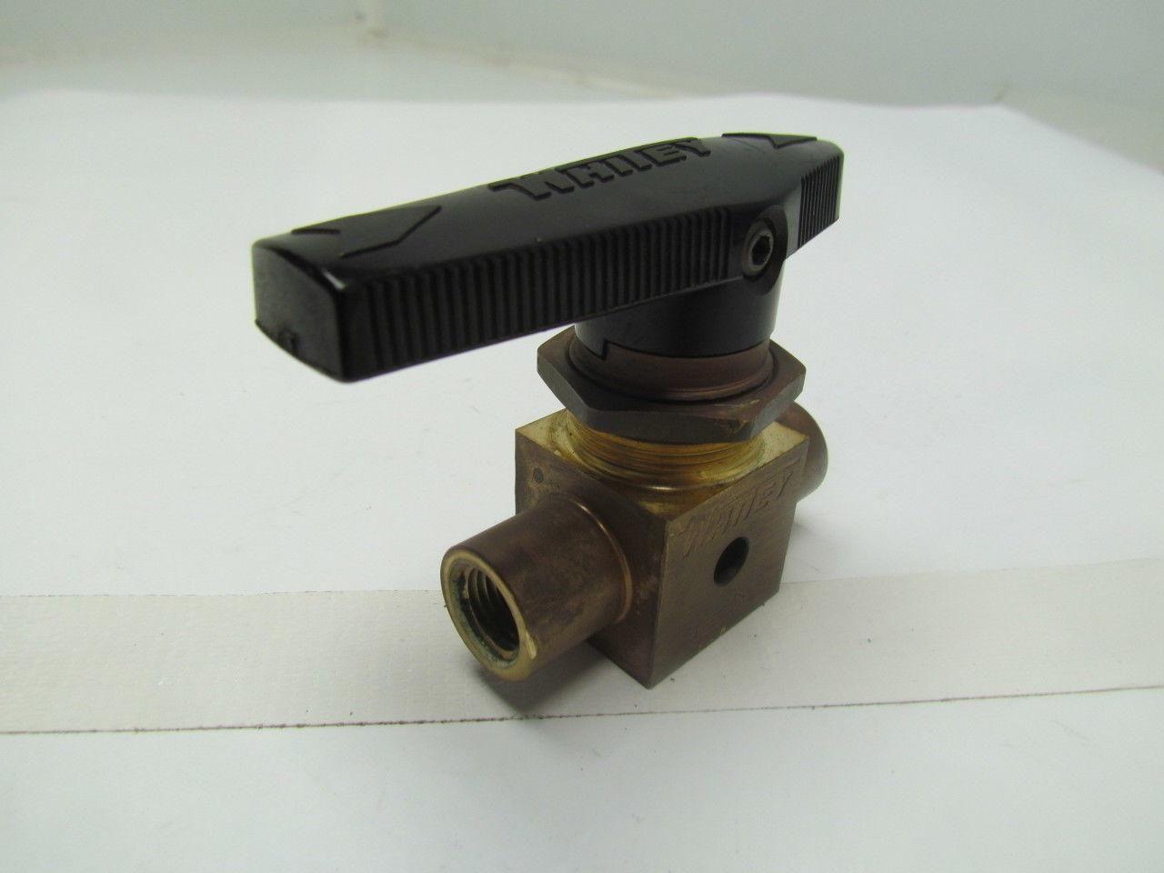 Whitey B-44F4 BallValve 500PSI Max 150°F Brass construction
