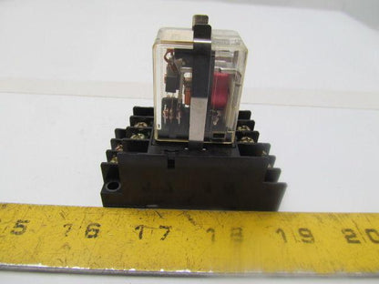 Allen-Bradley 700-HF32A1 10Amp 120/240 Cube Relay w/700HN116 bases Lot of 8