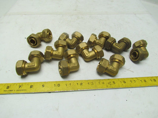 NANSEN 3/4" 90° tube Fitting Brass Compression L26 Unused