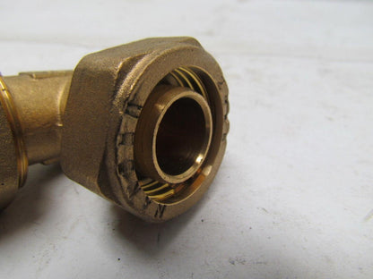 NANSEN 3/4" 90° tube Fitting Brass Compression L26 Unused