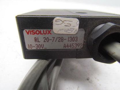 Visolux RL20-7/28-1303 Photoelectric Sensor W/ 5 Pin Cable 10-30V