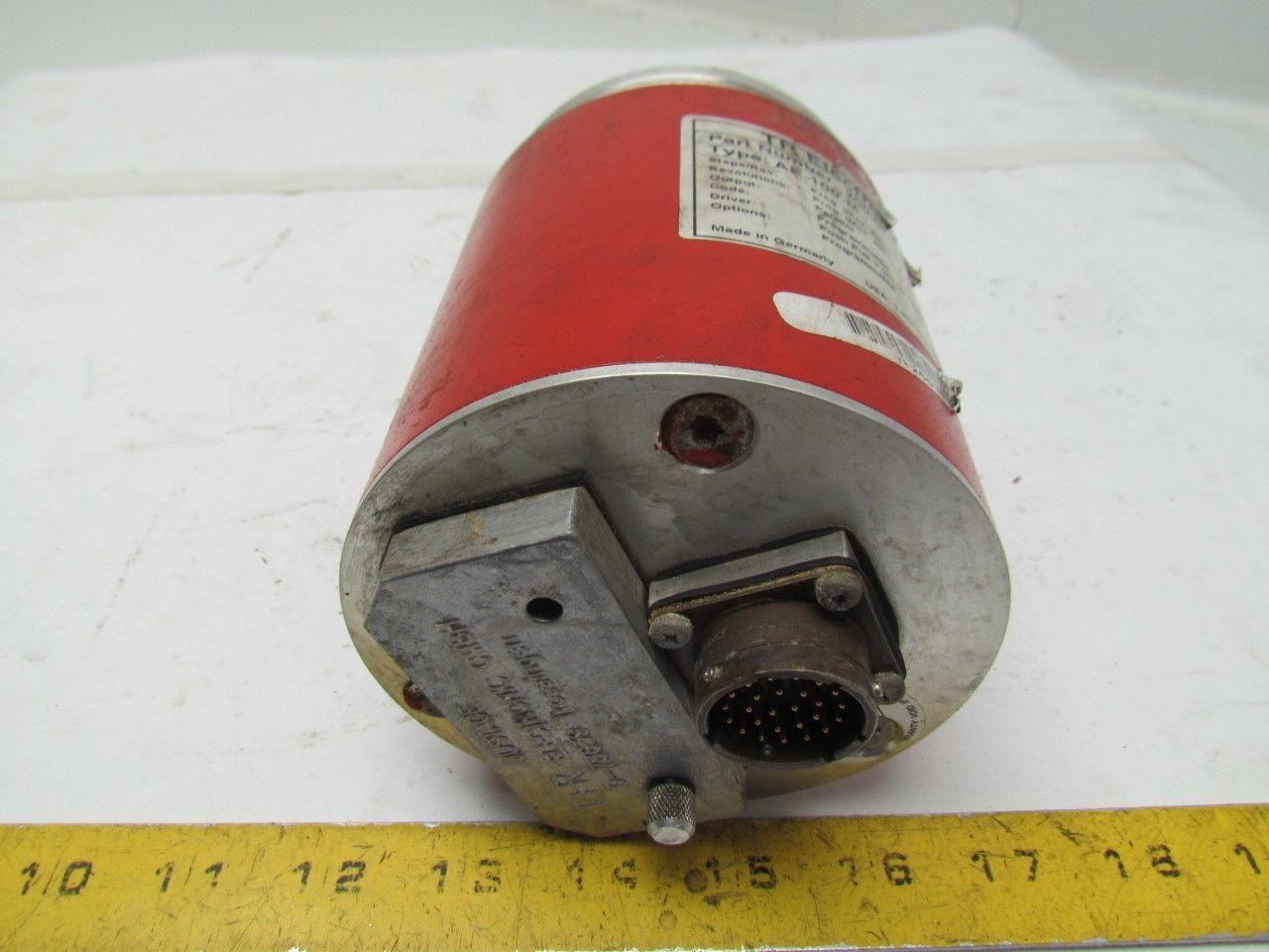 TR Electronic 200-00436/1780 AE-100-M Absolute Encoder 1/2" Dia Shaft 11-27 VDC