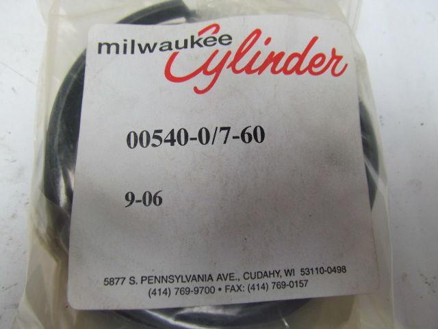 Milwaukee Cylinder 00540-0/7-60 Hydraulic Cylinder Service Kit