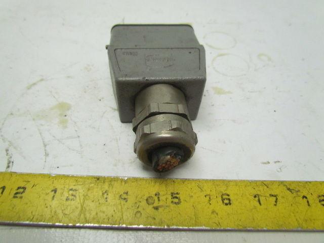Harting O9200100440 Han 10A Top Entry Single Lever Hood Lot of 6