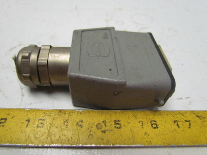 Harting O9200100440 Han 10A Top Entry Single Lever Hood Lot of 6