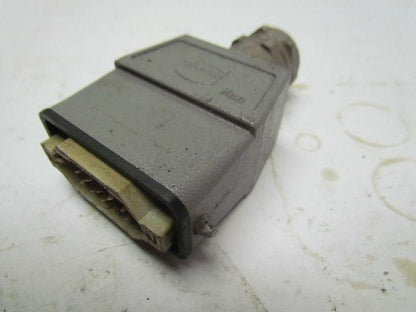 Harting O9200100440 Han 10A Top Entry Single Lever Hood Lot of 6