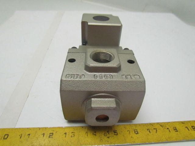SMC VP3145-043TA Pneumatic Solenoid Valve 3-Port 1/2"npt 110V